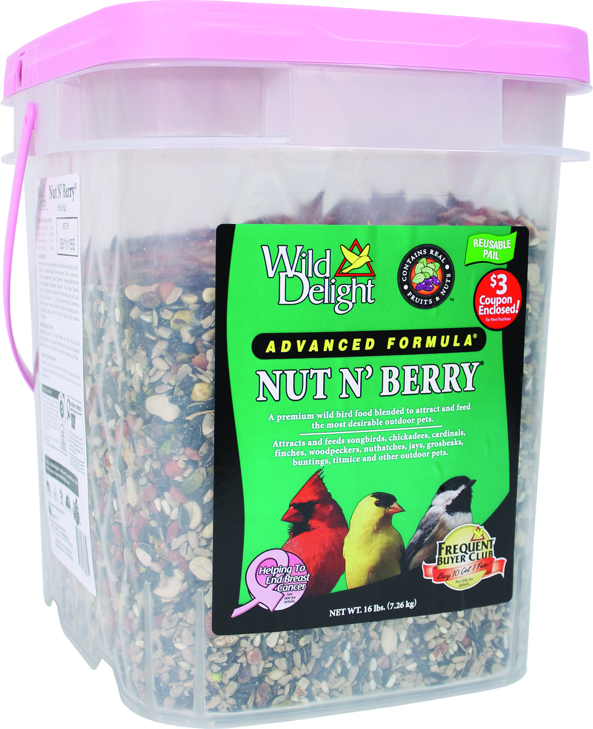 WILD DELIGHT NUT N  BERRY WILD BIRD FOOD