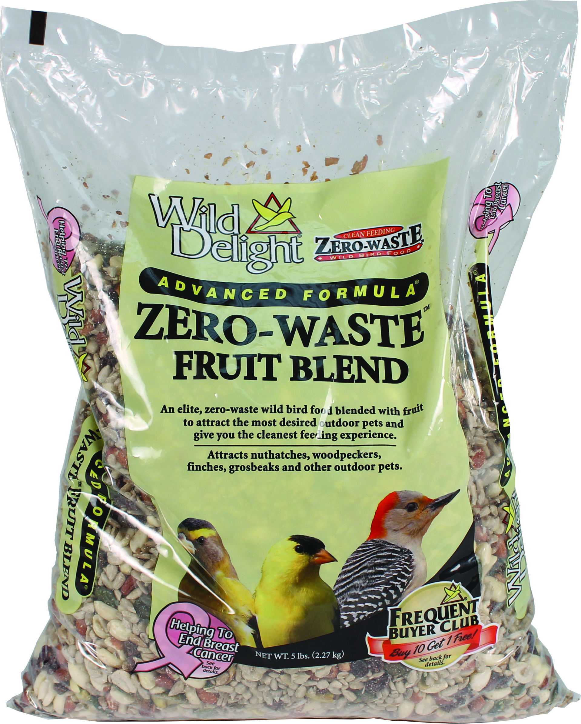 WILD DELIGHT ZERO WASTER FRUIT BLEND BIRD FOOD