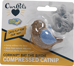 COSMIC CATNIP CORKNIP BAT THE BIRDIE