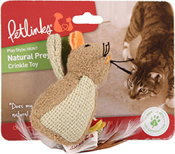 PETLINKS NATURAL PREY CRINKLE CAT TOY