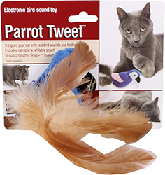 PARROT TWEET CAT TOY