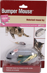 PETLINKS BUMPER MOUSE MOTORIZED CAT TOY