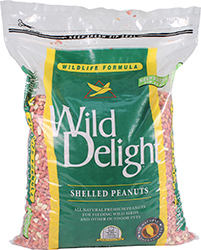 WILD DELIGHT WILDLIFE FORMULA SHELLED PEANUTS