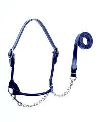 Round Nose Cow Halter Black