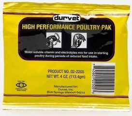 Hi-Performance Poultry Pack 4 oz