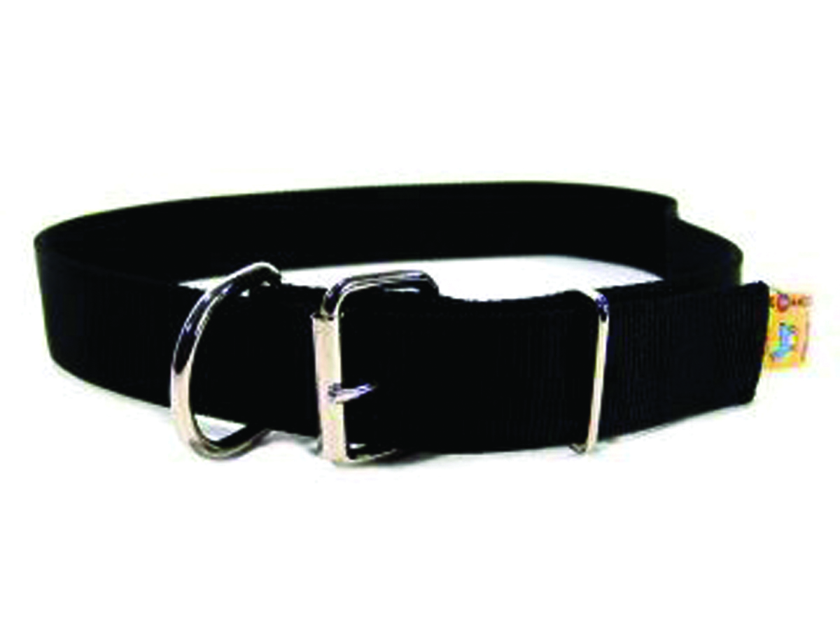 Cow Collar Black 44"