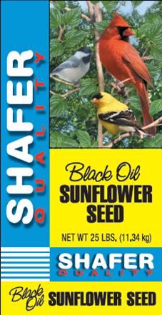 100 % Oil Sunflower Seed - 25 lbs.