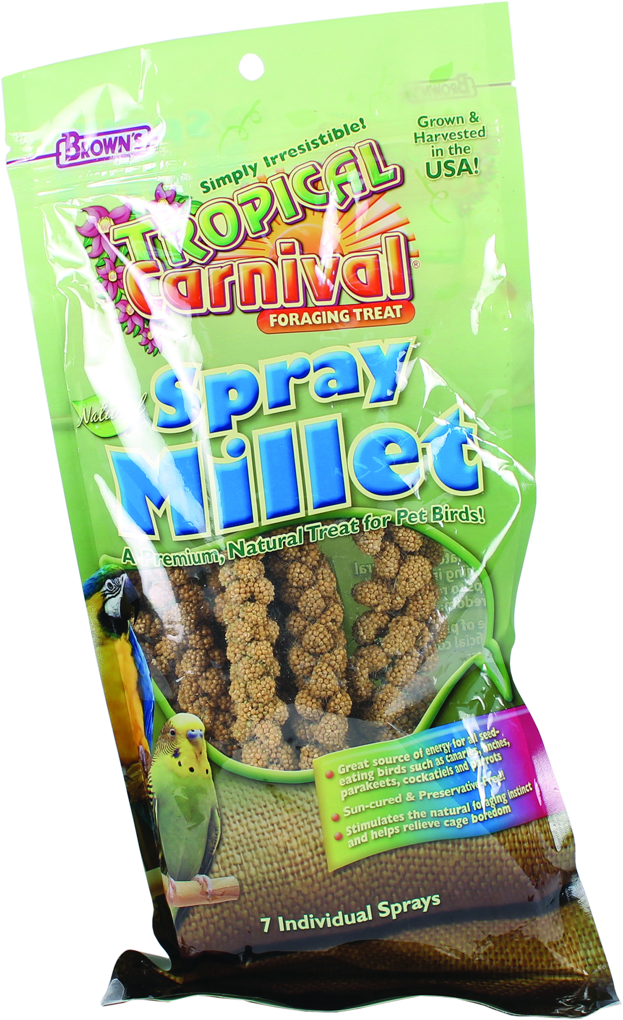 TROPICAL CARNIVAL SPRAYS FORAGING TREAT