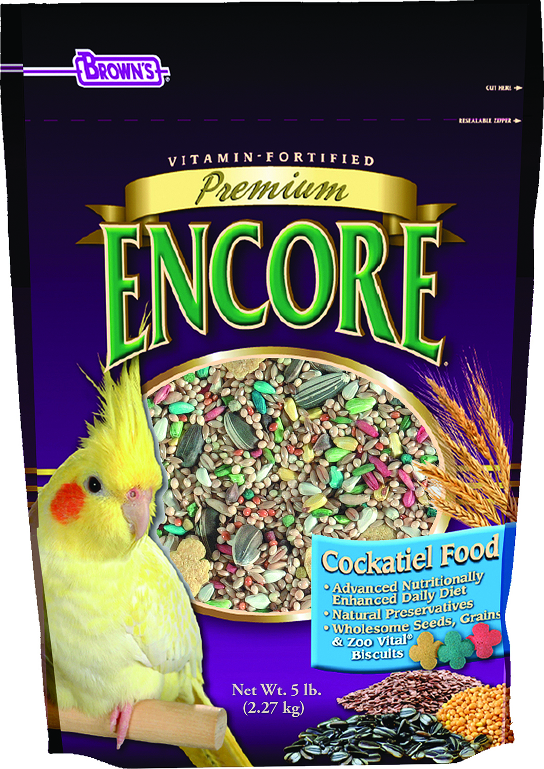 Encore Cockatiel Food, 5 lb