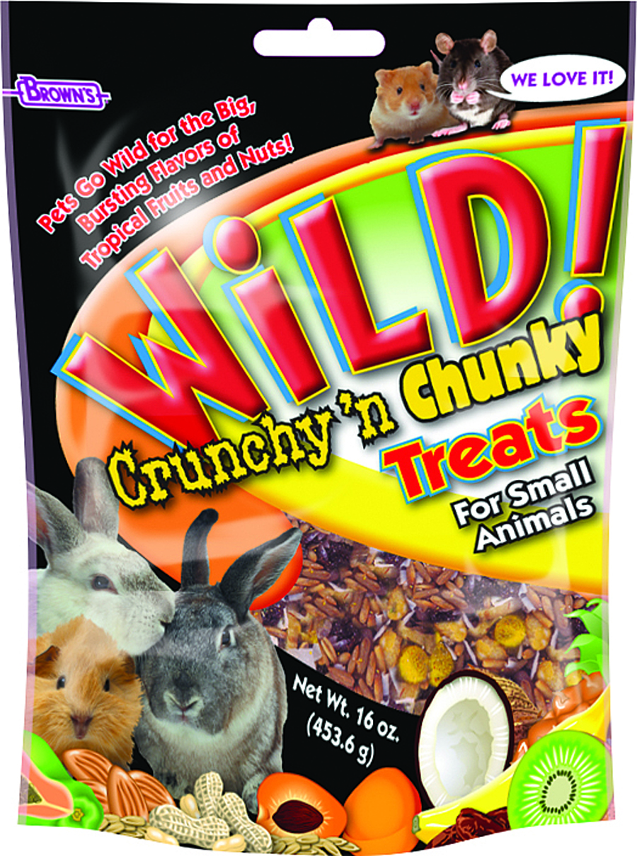 Wild Crunchy Chunky Treats 16Oz