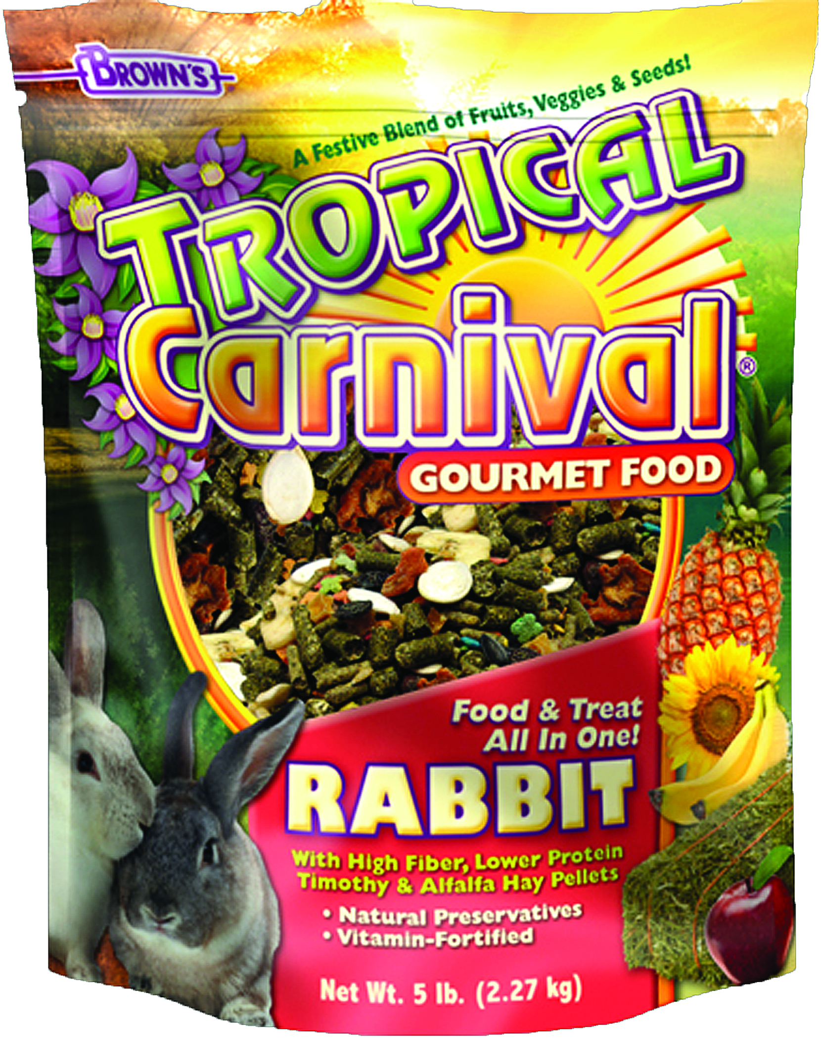 Tropical Carnival Mouse & Rat Food - 5 Lb