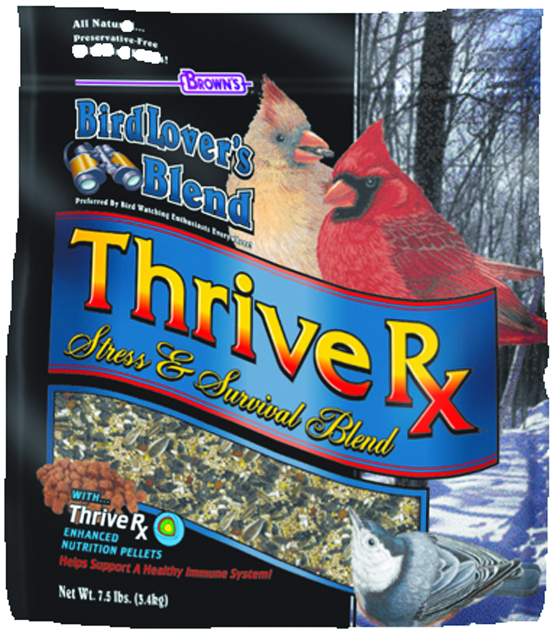 BIRD LOVERS BLEND THRIVE RX FOOD