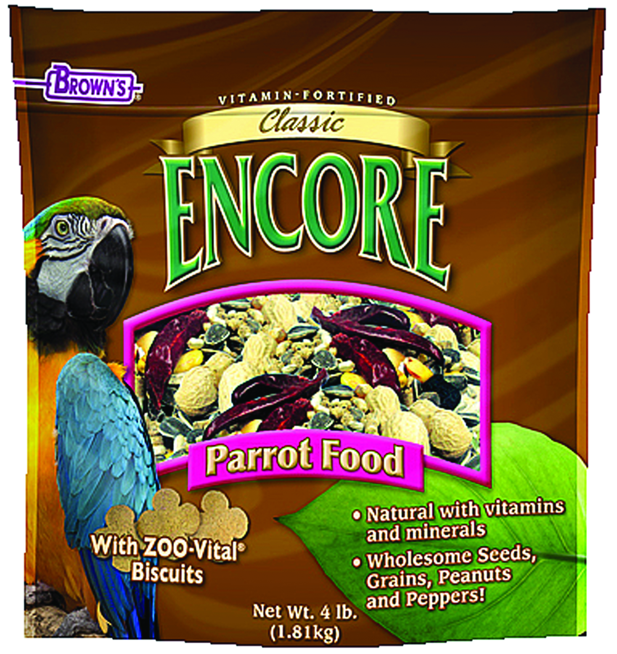 ENCORE CLASSIC NATURAL PARROT FOOD