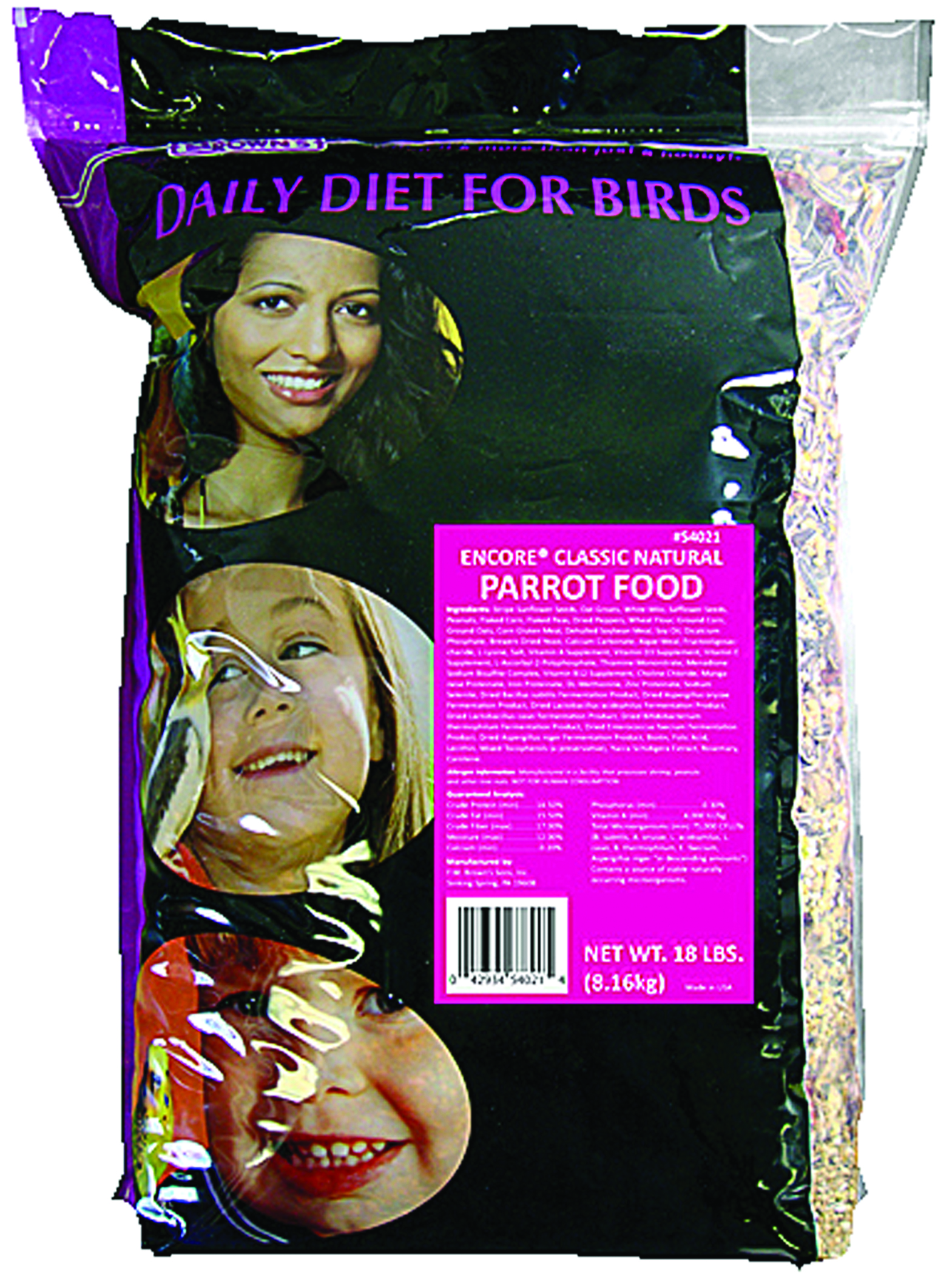 ENCORE CLASSIC NATURAL PARROT FOOD