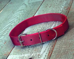 Calf Collar Red 36"