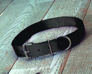 Cow Collar Black 44"