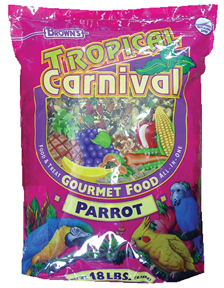 Tropical Carnival Gourmet Parrot Food, 18 lb