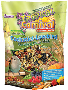 TROPICAL CARNIVAL NATURAL COCKATIEL