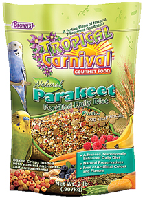 TROPICAL CARNIVAL NATURAL PARAKEET