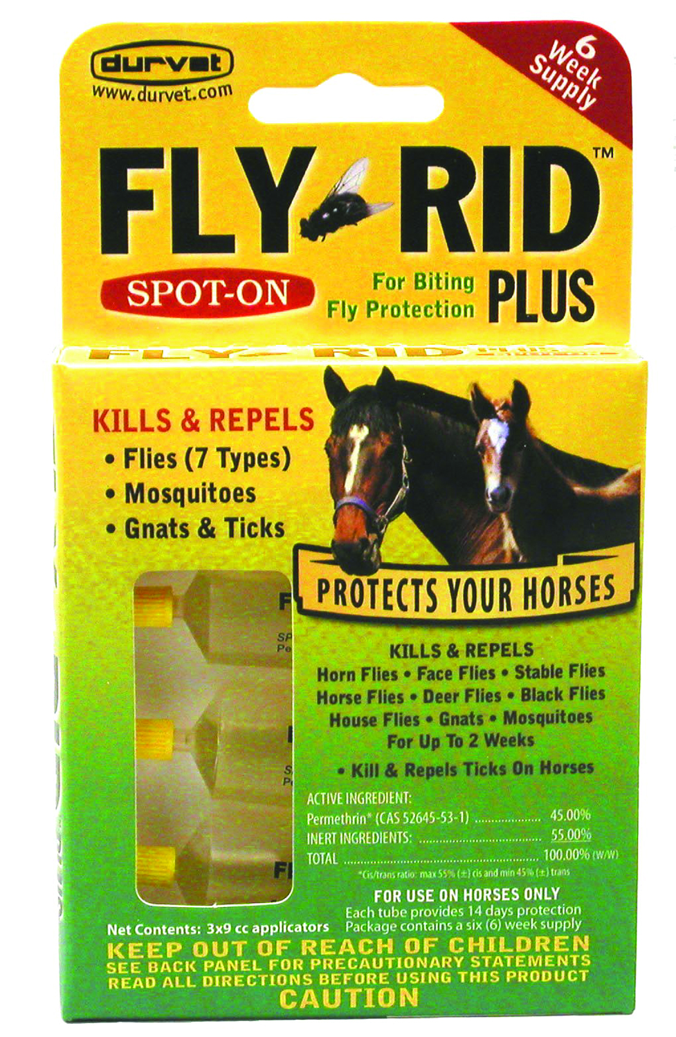 FLY RID PLUS SPOT-ON 3 DOSE