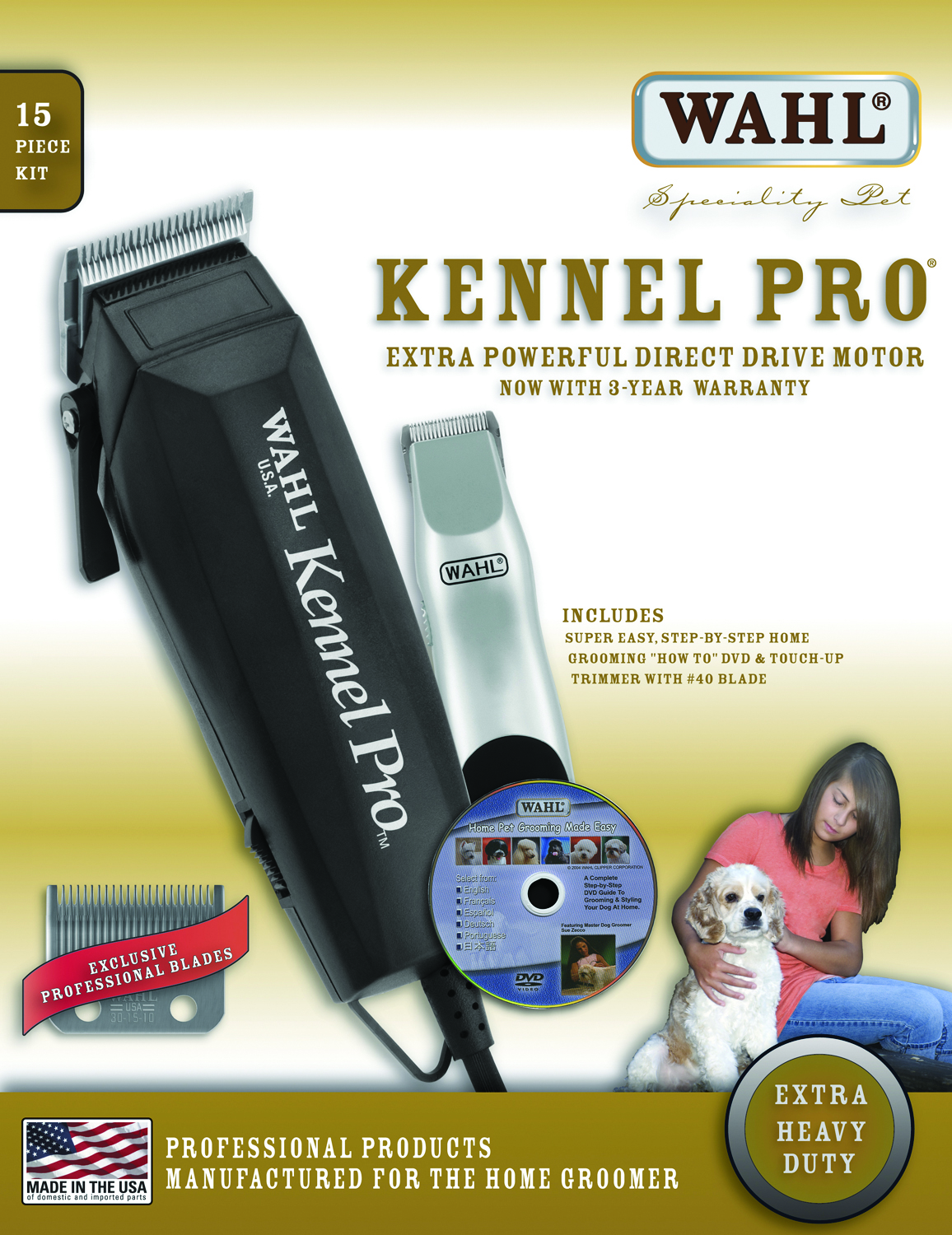 WAHL KENNEL PRO CLIPPER KIT