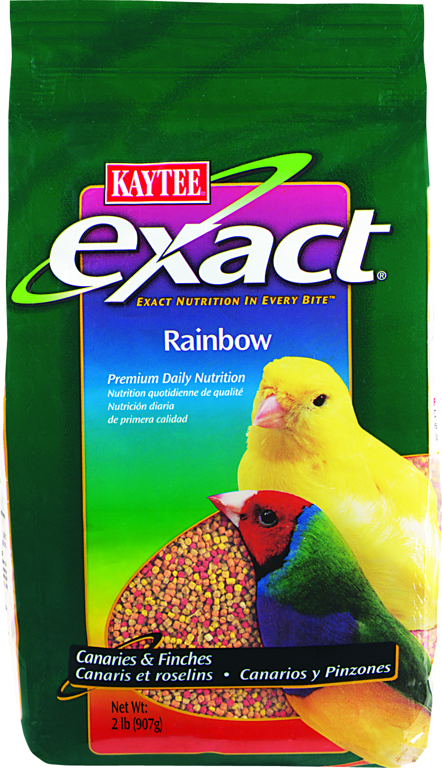 Exact canary / finch rainbow food, 2 lb