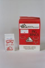 Hills Hump Rings Pig  100 per box