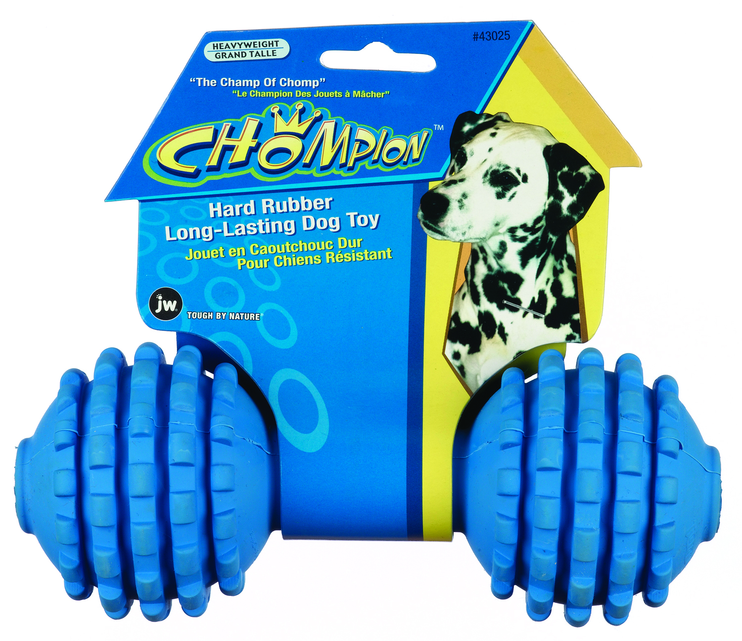 Chompion Heavyweight Dumbbell Dog Toy