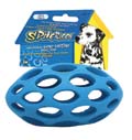 The sphericon 6 in colorful dog toy