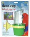Large feed & water cup