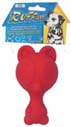 Ruffians Bear Rubber Dog Toy