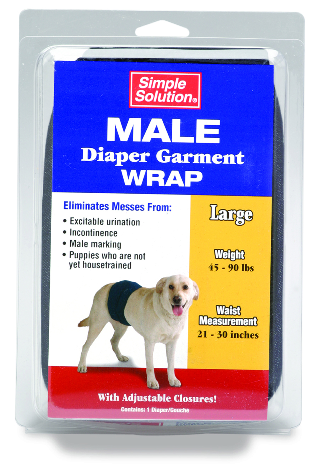PUPSTERS WASHABLE MALE WRAP