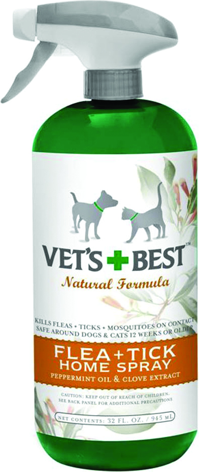 VETS BEST NATURAL FORMULA FLEA & TICK HOME SPRAY