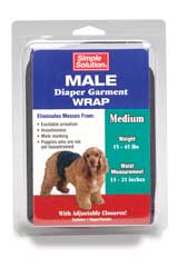 PUPSTERS WASHABLE MALE WRAP