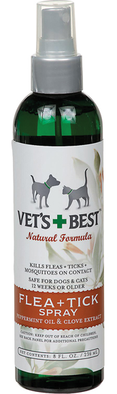 VETS BEST NATURAL FORMULA FLEA & TICK SPRAY