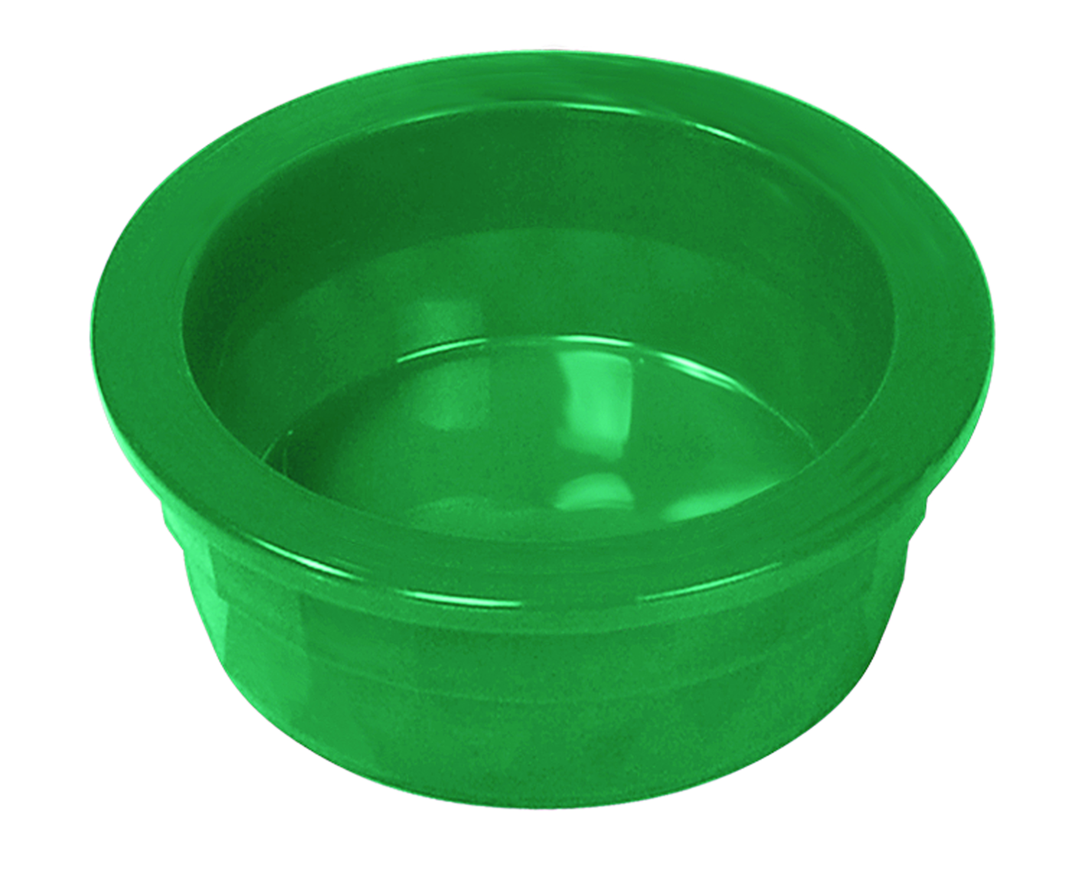 9.5 Oz Plastic Crock Style Dog Bowl - Translucent