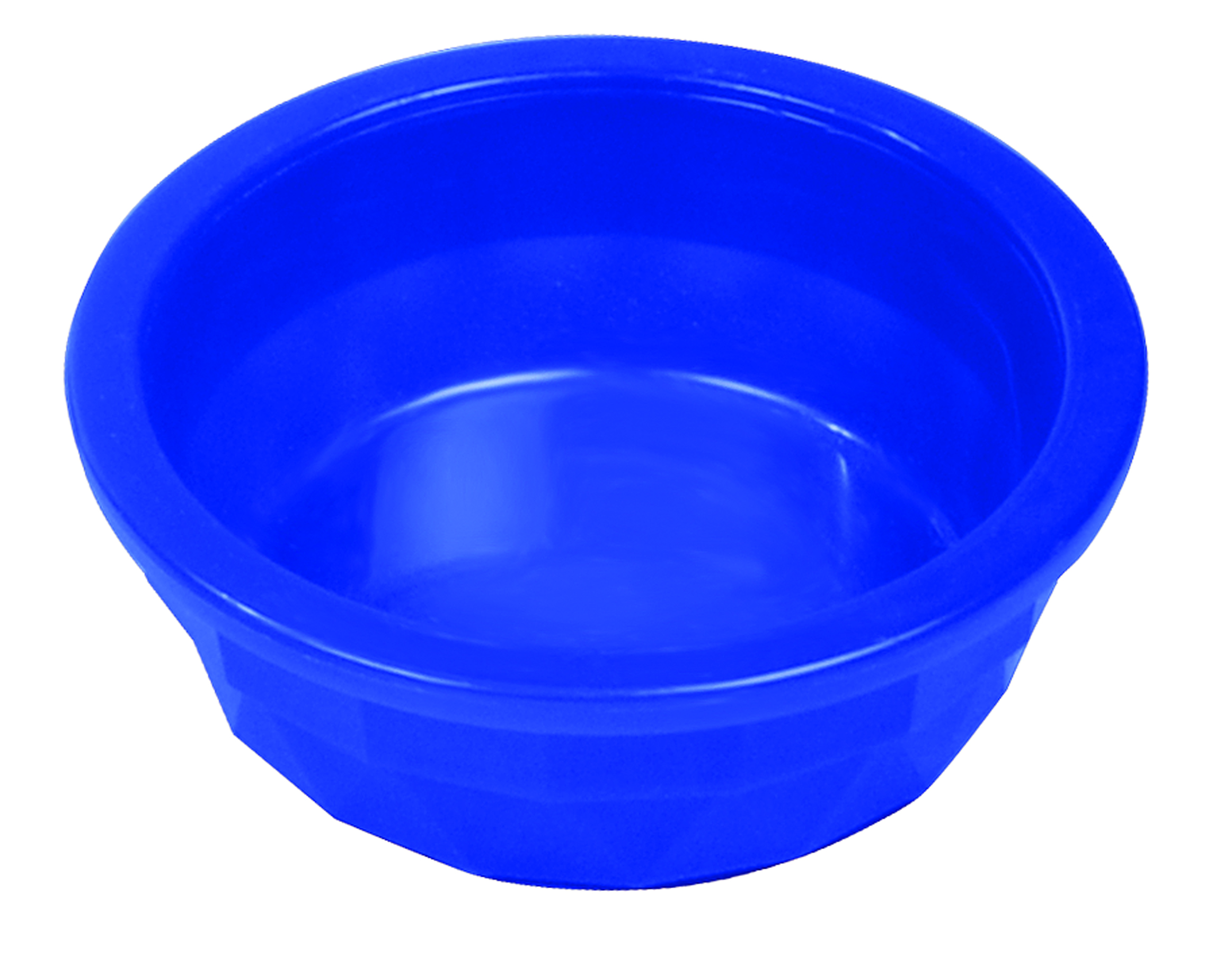 20 Oz Plastic Crock Style Dog Bowl - Translucent