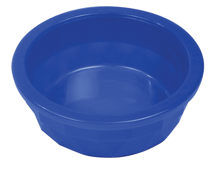 20 Oz Plastic Crock Style Dog Bowl - Translucent