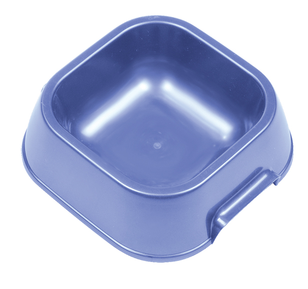 Lightweight Plastic Dog Dish - 16 Oz