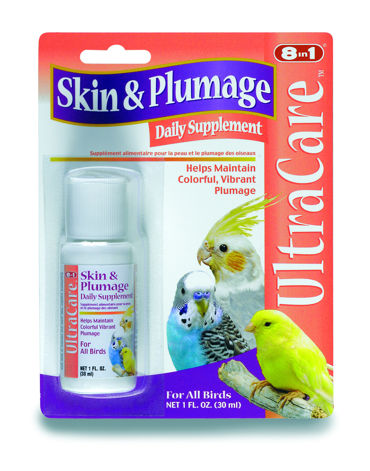 ULTRACARE SKIM AND PLUMAGE DAILY SUPPLEMENT-LIQUID