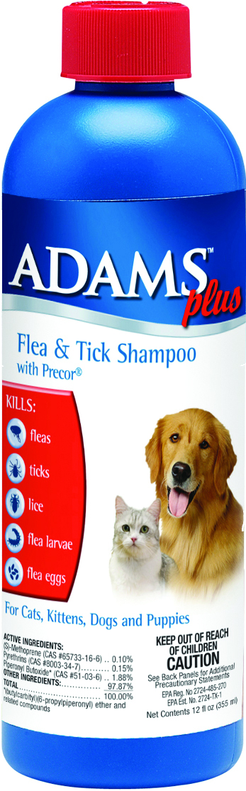 ADAMS PLUS FL/TK SHAMPOO W/IGR