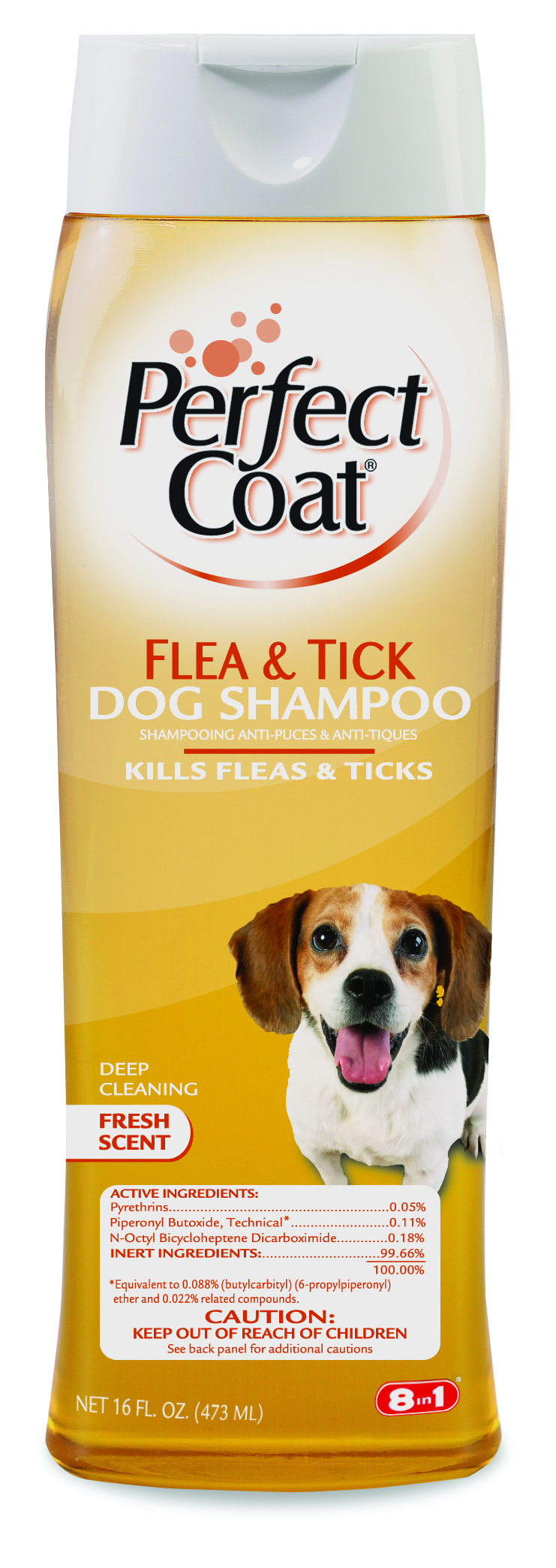 PERFECT COAT FLEA & TICK DOG SHAMPOO