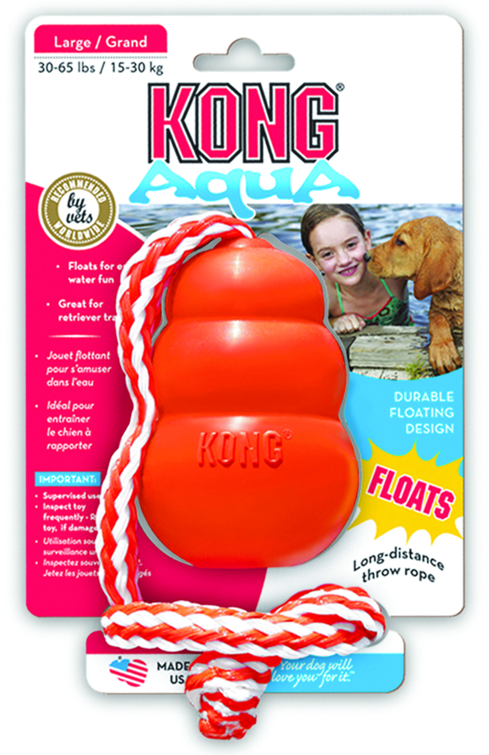 Cool Kong large retriever dog toy