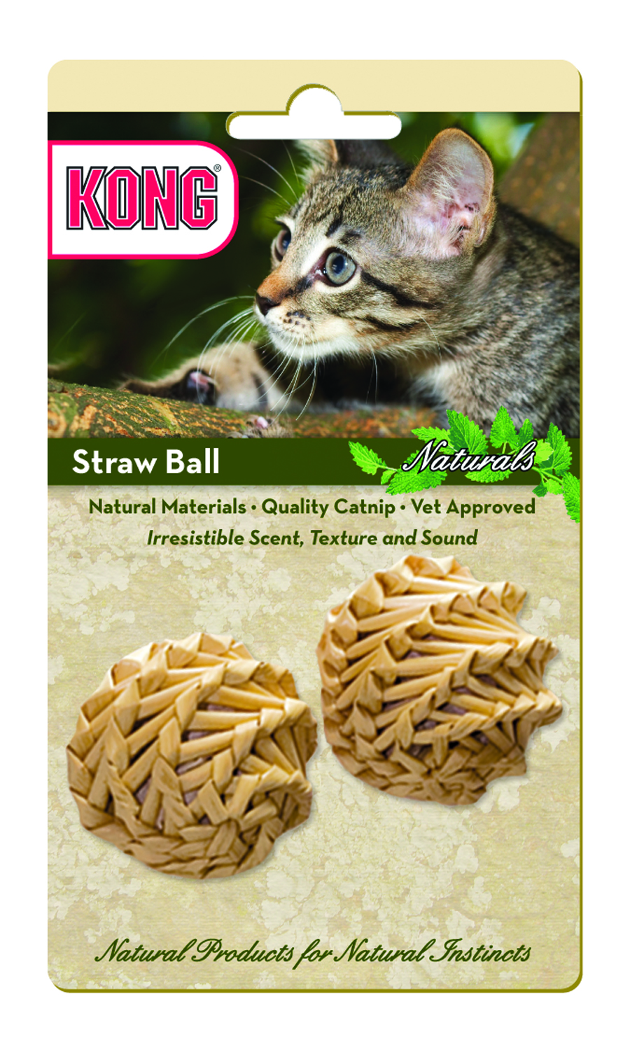 NATURAL STRAW BALL