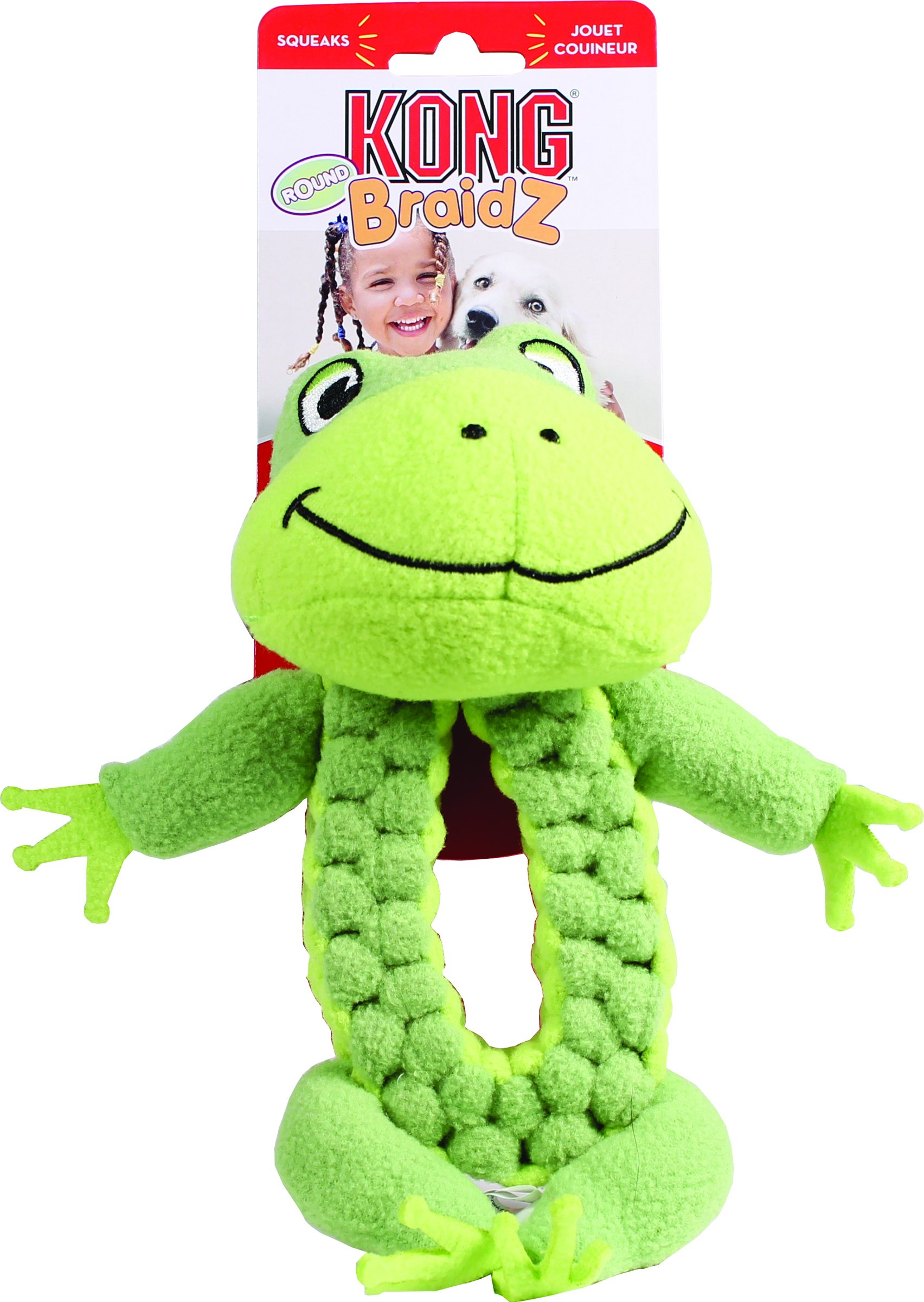 ROUND BRAIDZ FROG
