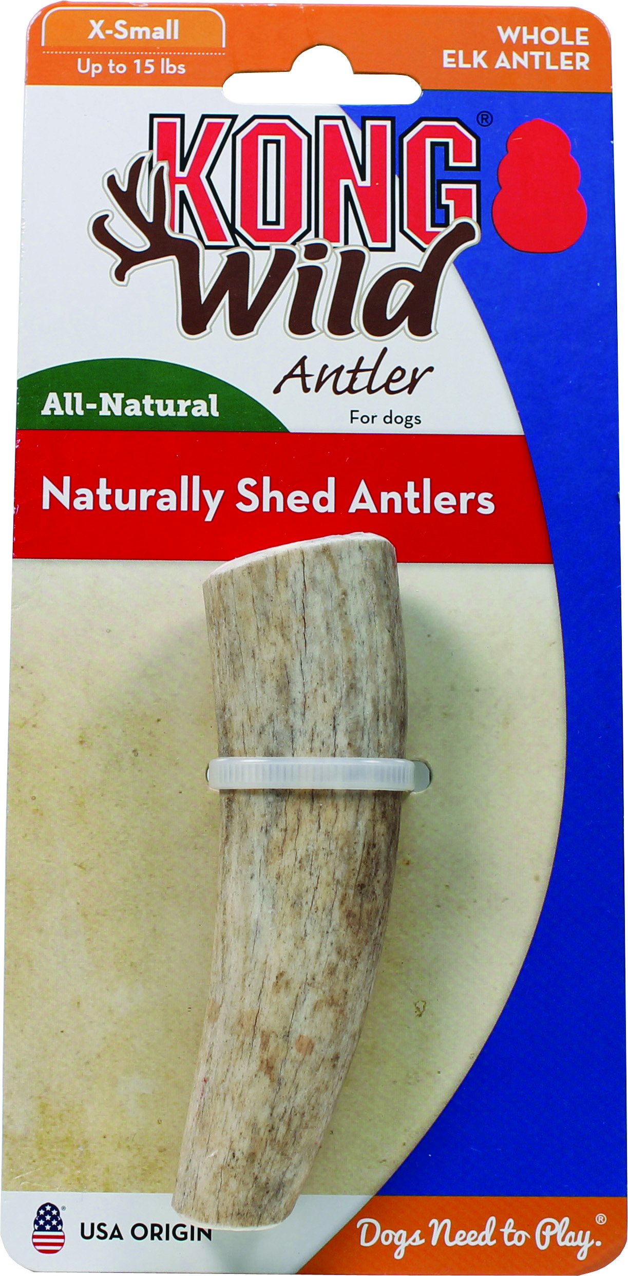 KONG WILD SPLIT ELK ANTLER FOR DOGS