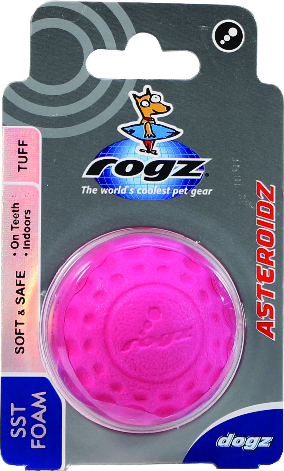 ROGZ ASTEROIDZ DOG BALL