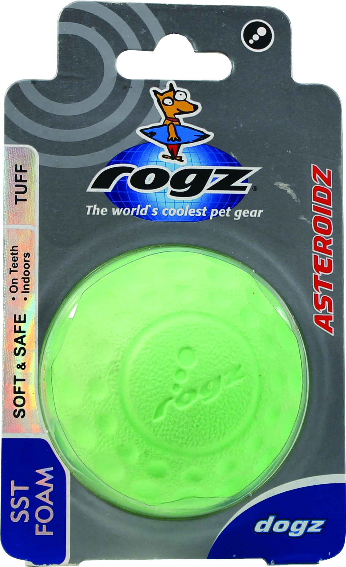 ROGZ ASTEROIDZ DOG BALL