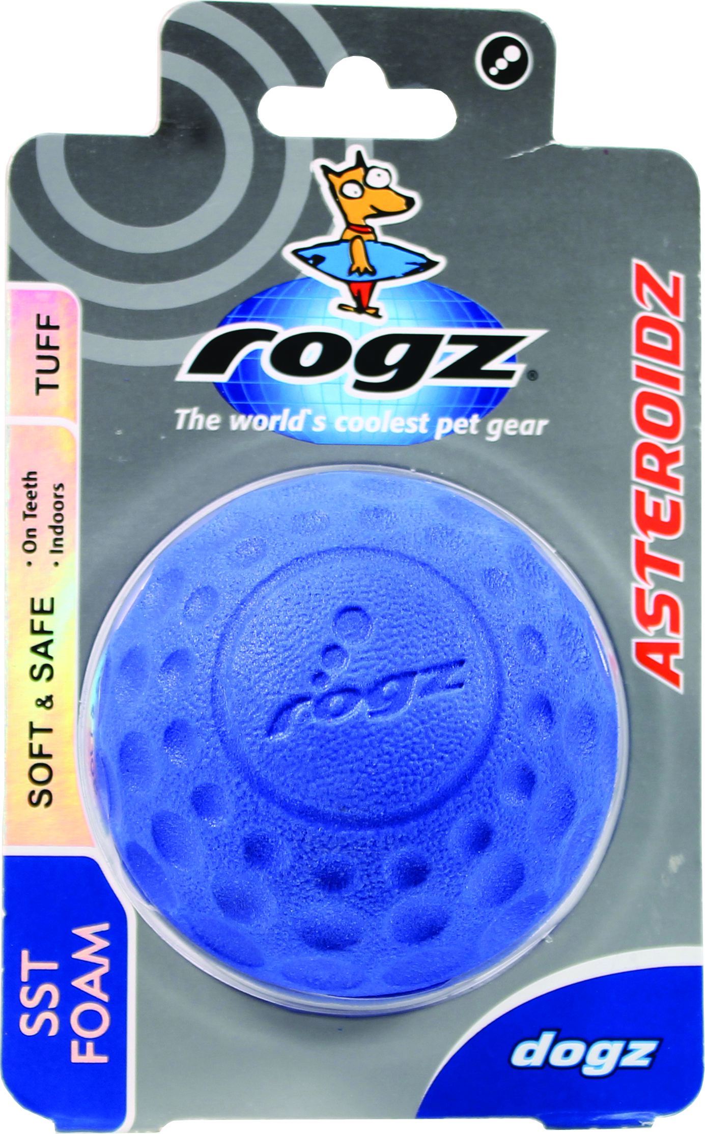 ROGZ ASTEROIDZ DOG BALL