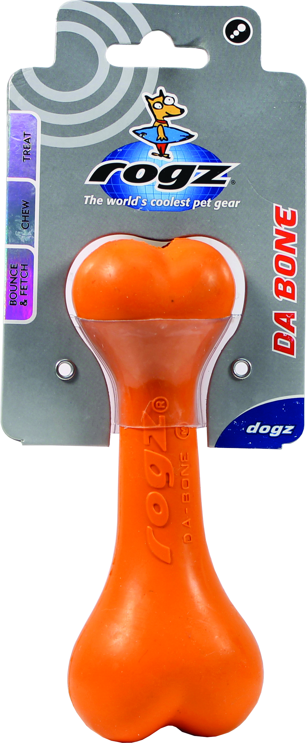 ROGZ DA BONE DOG CHEW TOY